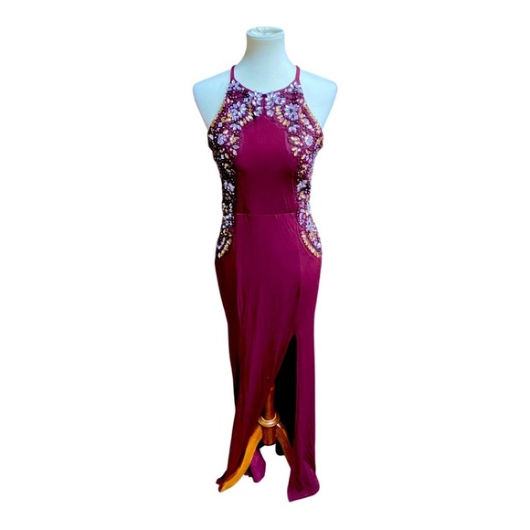 NWT Speechless Beaded Gown - Picture 1 of 14